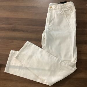 Yves Saint Laurent  White denim jean